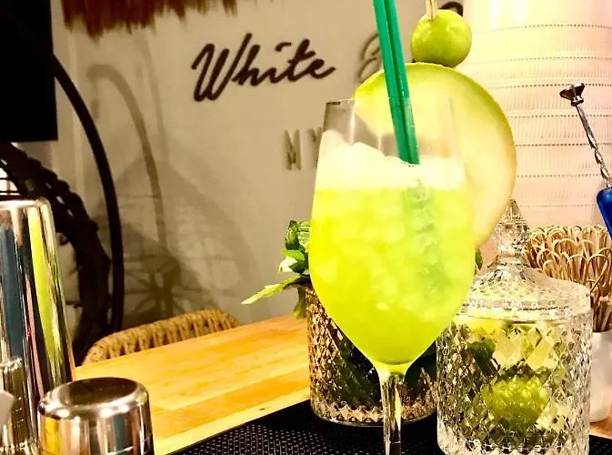 White And Grey Mykonos Town