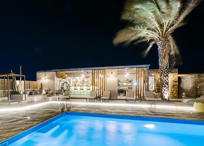 شقة White And Grey Mykonos Town