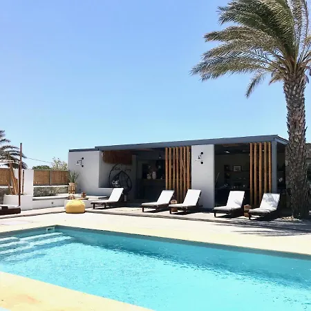 公寓 White And Grey Mykonos Town