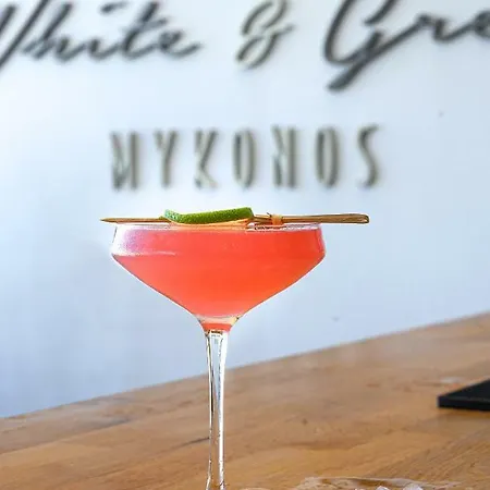 公寓 White And Grey Mykonos Town